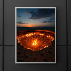Door to Hell Darvaza Turkmenistan poster 5
