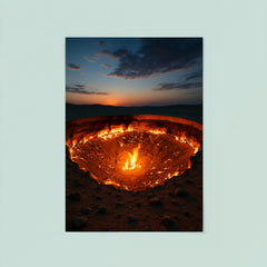 Door to Hell Darvaza Turkmenistan poster 8