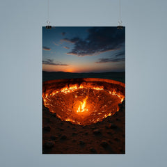 Door to Hell Darvaza Turkmenistan poster 9