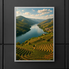 Douro Valley Vine Terraces Portugal poster 5