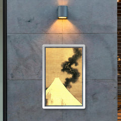 Dragon of Smoke Escaping Mount Fuji by Katsushika Hokusai poster 2