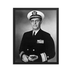 Draper Kauffman framed print on a plain backdrop in size 16"x20".