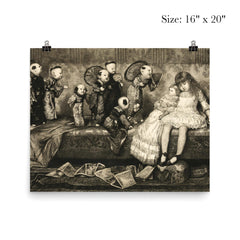 Dream Land by C D Weldon, 1883 poster 2