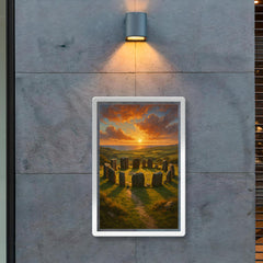 Drombeg Stone Circle Ireland poster 2