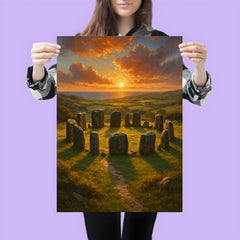 Drombeg Stone Circle Ireland poster 3