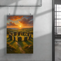 Drombeg Stone Circle Ireland poster 4