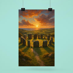 Drombeg Stone Circle Ireland poster 6