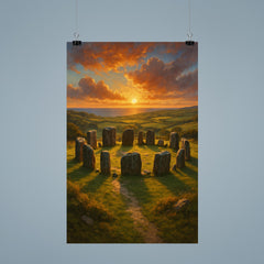 Drombeg Stone Circle Ireland poster 9