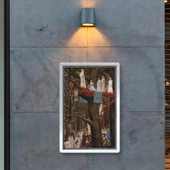 Druids Cutting the Mistletoe by Henri Paul Motte poster 2