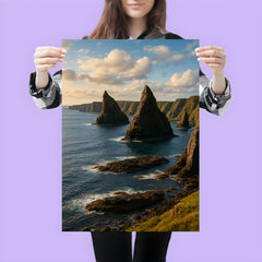 Duncansby Sea Stacks Scotland poster 3