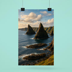 Duncansby Sea Stacks Scotland poster 6
