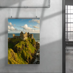 Dunluce Castle Northern Ireland poster 4