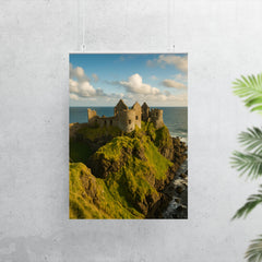 Dunluce Castle Northern Ireland poster 7