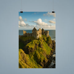 Dunluce Castle Northern Ireland poster 9