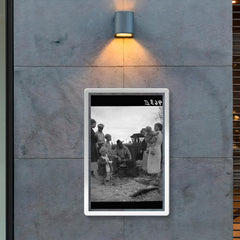 Dust Bowl refugees along highway near Bakersfield, California by Dorothea Lange poster 2
