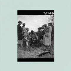 Dust Bowl refugees along highway near Bakersfield, California by Dorothea Lange poster 8