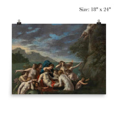 Dutch Death of Hero and Leander by David II Teniers poster 5