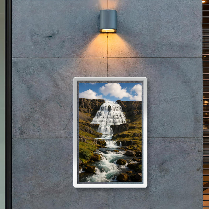 Dynjandi Waterfall Westfjords Iceland poster 2