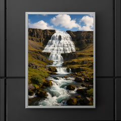 Dynjandi Waterfall Westfjords Iceland poster 5