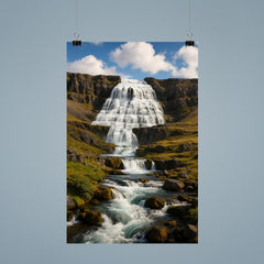Dynjandi Waterfall Westfjords Iceland poster 9
