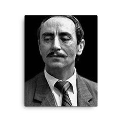 Dzhokhar Dudayev canvas print on a plain backdrop in size 16"x20".