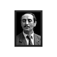 Dzhokhar Dudayev framed print on a plain backdrop in size 12"x16".