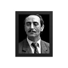 Dzhokhar Dudayev framed print on a plain backdrop in size 8"x10".