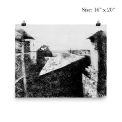 Earliest Surviving Photograph, c. 1826 poster 2