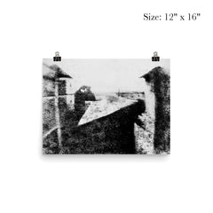 Earliest Surviving Photograph, c. 1826 poster 3