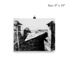 Earliest Surviving Photograph, c. 1826 poster 4