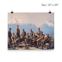 Easy Company, 2nd Battalion, 506th Parachute Infantry Regiment at Hitler's Eagle's Nest, 1945 poster 2