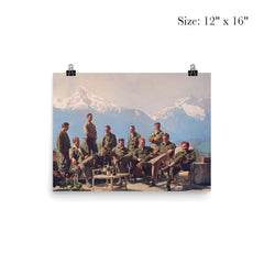 Easy Company, 2nd Battalion, 506th Parachute Infantry Regiment at Hitler's Eagle's Nest, 1945 poster 3