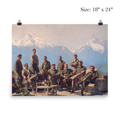 Easy Company, 2nd Battalion, 506th Parachute Infantry Regiment at Hitler's Eagle's Nest, 1945 poster 5