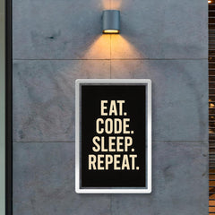 Eat Code Sleep Repeat  poster 2