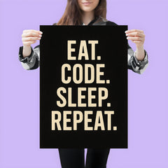 Eat Code Sleep Repeat  poster 3