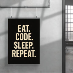 Eat Code Sleep Repeat  poster 4