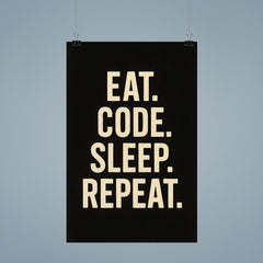 Eat Code Sleep Repeat  poster 9