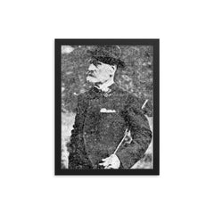 Ebenezer Cobb Morley framed print on a plain backdrop in size 12"x16".