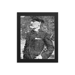 Ebenezer Cobb Morley framed print on a plain backdrop in size 8"x10".