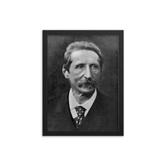 Eduard Strasburger framed print on a plain backdrop in size 12"x16".