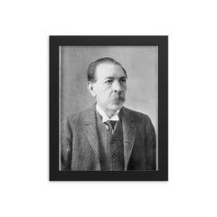 Eduardo Liceaga framed print on a plain backdrop in size 8"x10".