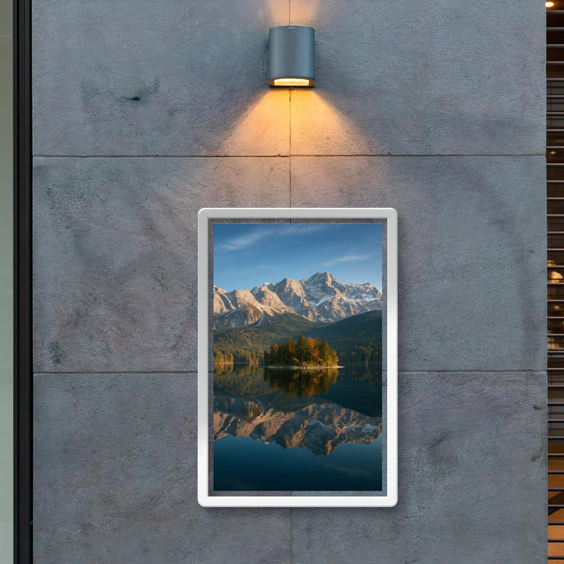 Eibsee and Zugspitze Reflection Germany poster 2