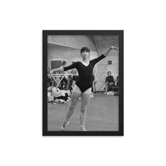 Ekaterina Maximova framed print on a plain backdrop in size 12"x16".