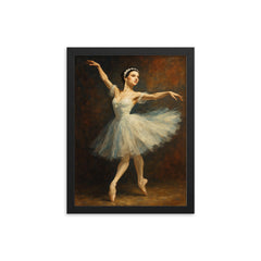 Ekaterina Maximova framed print on a plain backdrop in size 12"x16".