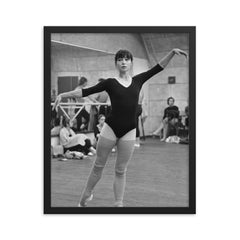 Ekaterina Maximova framed print on a plain backdrop in size 16"x20".