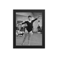 Ekaterina Maximova framed print on a plain backdrop in size 8"x10".