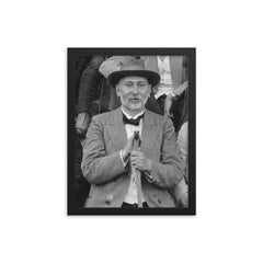 Ekvtime Takaishvili framed print on a plain backdrop in size 12"x16".