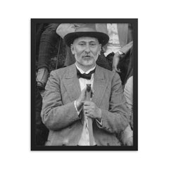 Ekvtime Takaishvili framed print on a plain backdrop in size 16"x20".