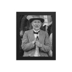 Ekvtime Takaishvili framed print on a plain backdrop in size 8"x10".