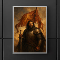 El Cid after battle with tattered pennon poster 5